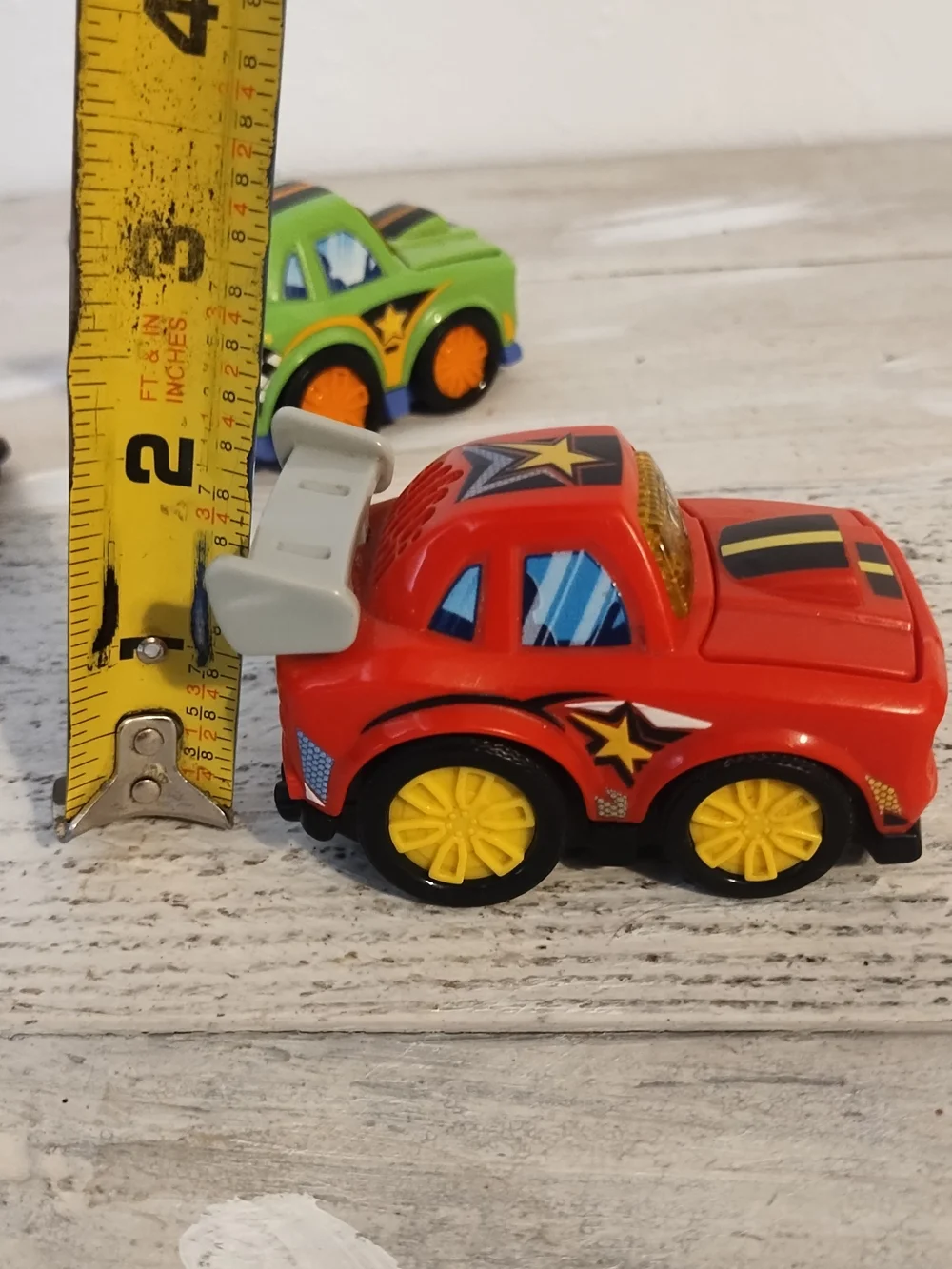 VTech Go Go Smart Wheels Revved Up Blue & Red Race Car Lot Of 3 very good